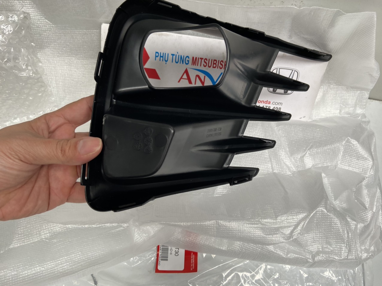 Ốp đèn ba đờ sốc trước xe Honda CITY 2021-2022